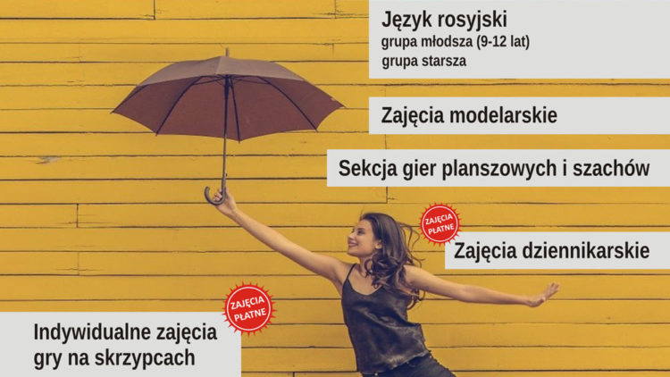 Zajęcia stałe z Gminną Biblioteką Publiczną w Przeciszowie