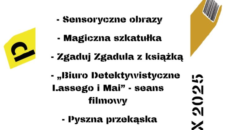 ZAPRASZAMY NA NOC BIBLIOTEK 2025!