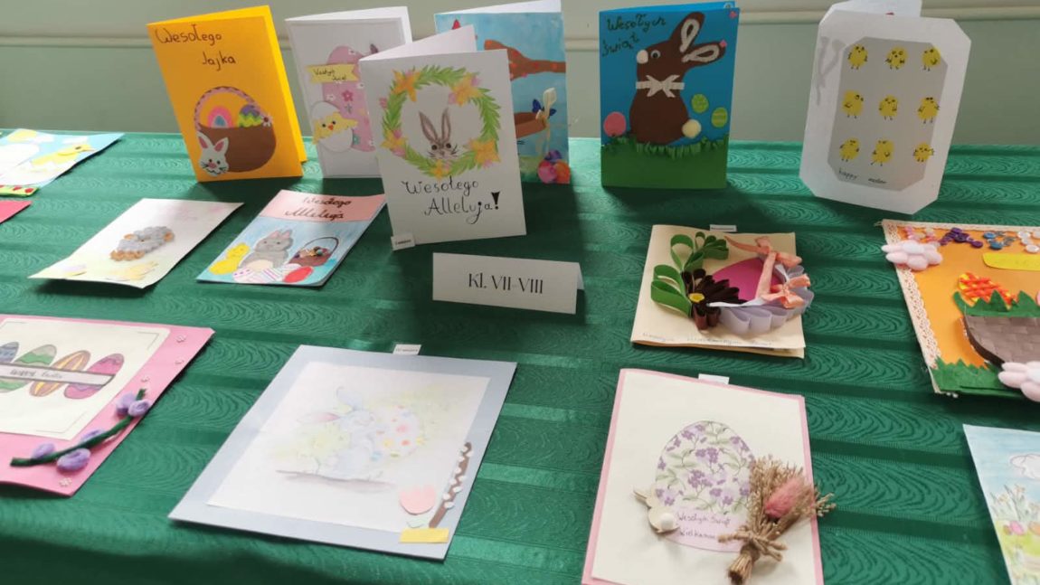 WYNIKI KONKURSU PLASTYCZNEGO NA KARTKĘ WIELKANOCNĄ