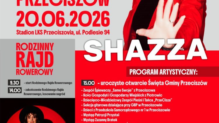 ŚWIĘTO GMINY PRZECISZÓW – 20.06.2026
