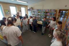 Przywitanie uczestników w bibliotece