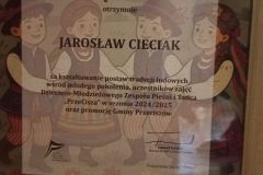 Podziękowania dla instruktorów