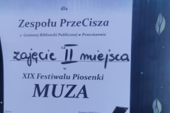 Dyplom dla zespołu
