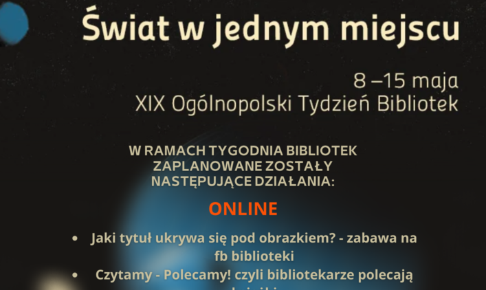 TYDZIEŃ BIBLIOTEK 2022