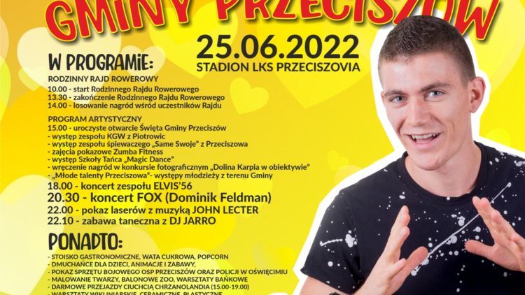 ŚWIĘTO GMINY PRZECISZÓW – 25.06.2022!!!