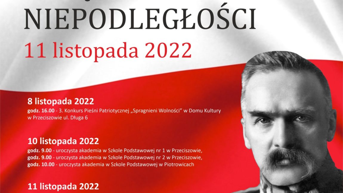 NARODOWE ŚWIĘTO NIEPODLEGŁOŚCI W GMINIE PRZECISZÓW