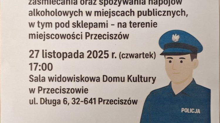 DEBATA SPOŁECZNA W DOMU KULTURY W PRZECISZOWIE.