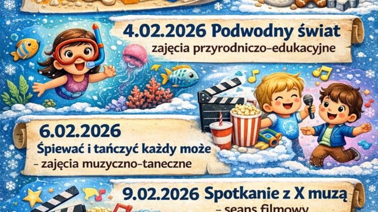 FERIE Z BIBLIOTEKĄ! RUSZYŁY ZAPISY!