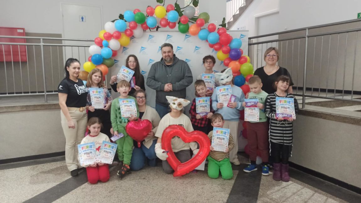 WESOŁE FERIE Z GMINNĄ BIBLIOTEKĄ