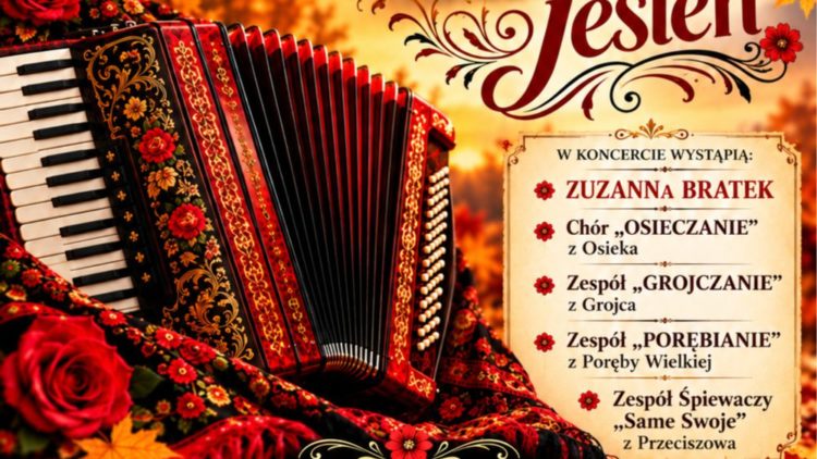 „CYGAŃSKA JESIEŃ” – MUZYCZNE SPOTKANIE Z JESIENIĄ W DOMU KULTURY W PRZECISZOWIE